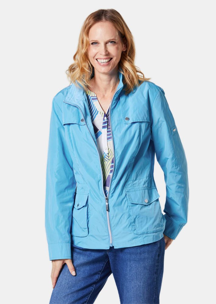 Outdoorjacke - blau - Gr. 21 von Goldner Fashion