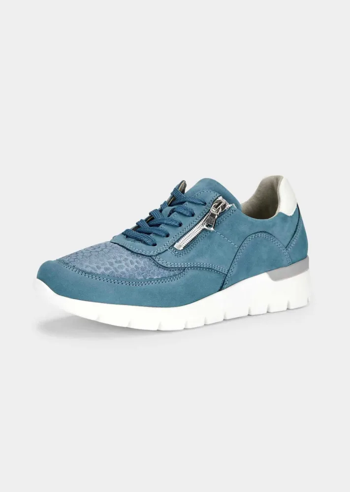 Sneaker mit luftgepolsterter Laufsohle - blau - Gr. 6 von Goldner Fashion