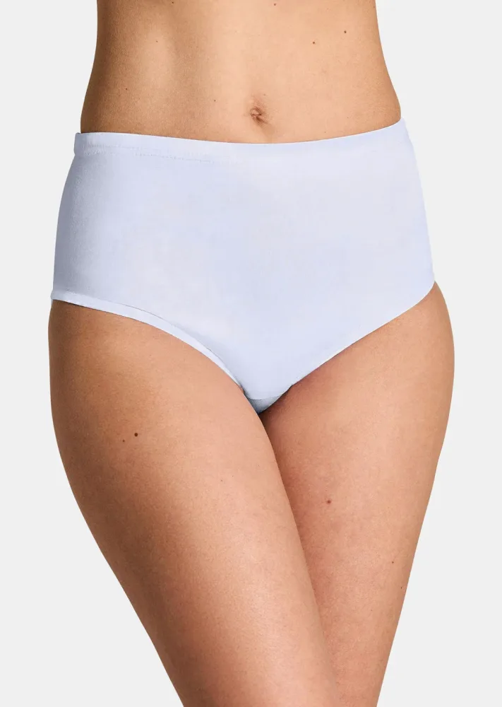 Hüftslip im 7er-Pack - caramel - Gr. 36 von Goldner Fashion