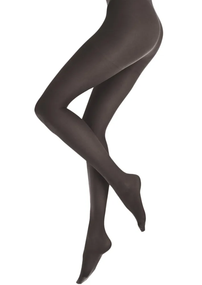 5er Pack Feinstrumpfhose 30 DEN - anthrazit - Gr. 42/44 von Goldner Fashion
