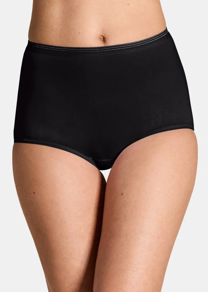Pagenslip im 2er-Pack - schwarz - Gr. 50 von Goldner Fashion