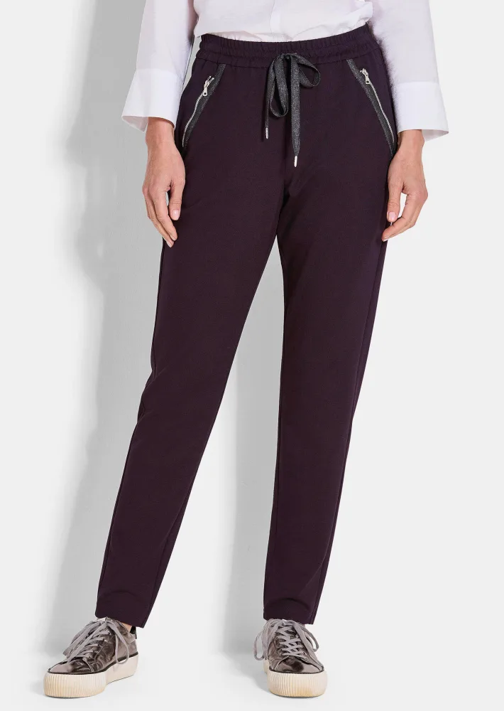 Hose SARA - aubergine - Gr. 21 von Goldner Fashion