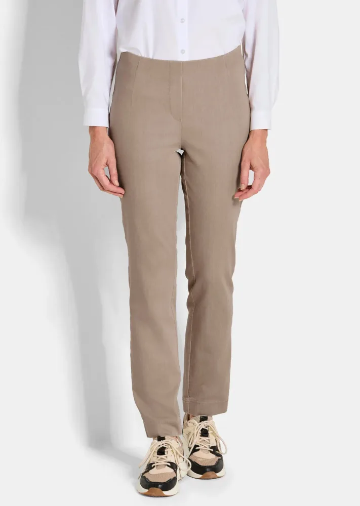 Bengalinhose LOUISA in Denim-Optik - beige - Gr. 245 von Goldner Fashion