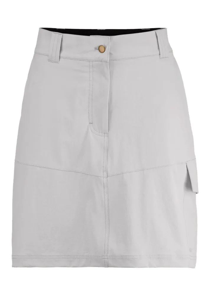Skort aus Active-Stretch-Material - beige - Gr. 40 von Goldner Fashion