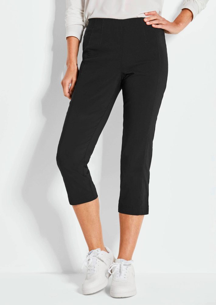 7/8-Schlupfhose LOUISA aus Super-Stretch - schwarz - Gr. 215 von Goldner Fashion
