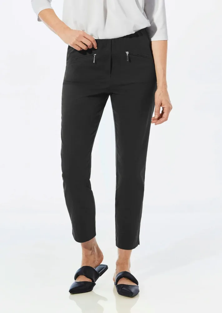 7/8-Bengalinhose LOUISA - schwarz - Gr. 215 von Goldner Fashion