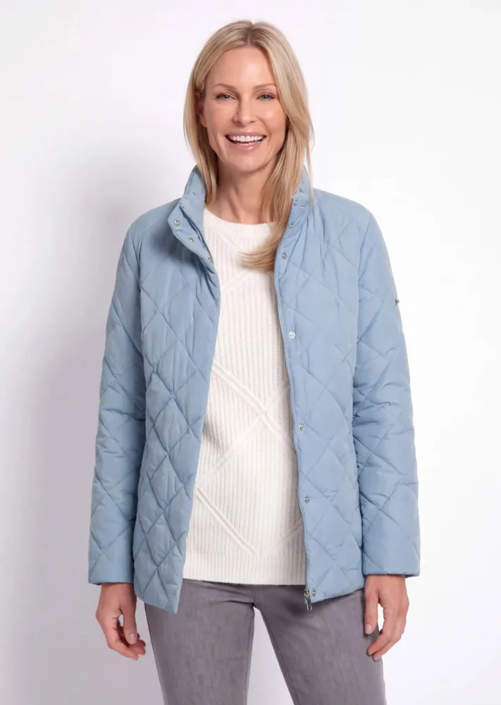 Leichte Steppjacke - hellblau - Gr. 40 von Goldner Fashion