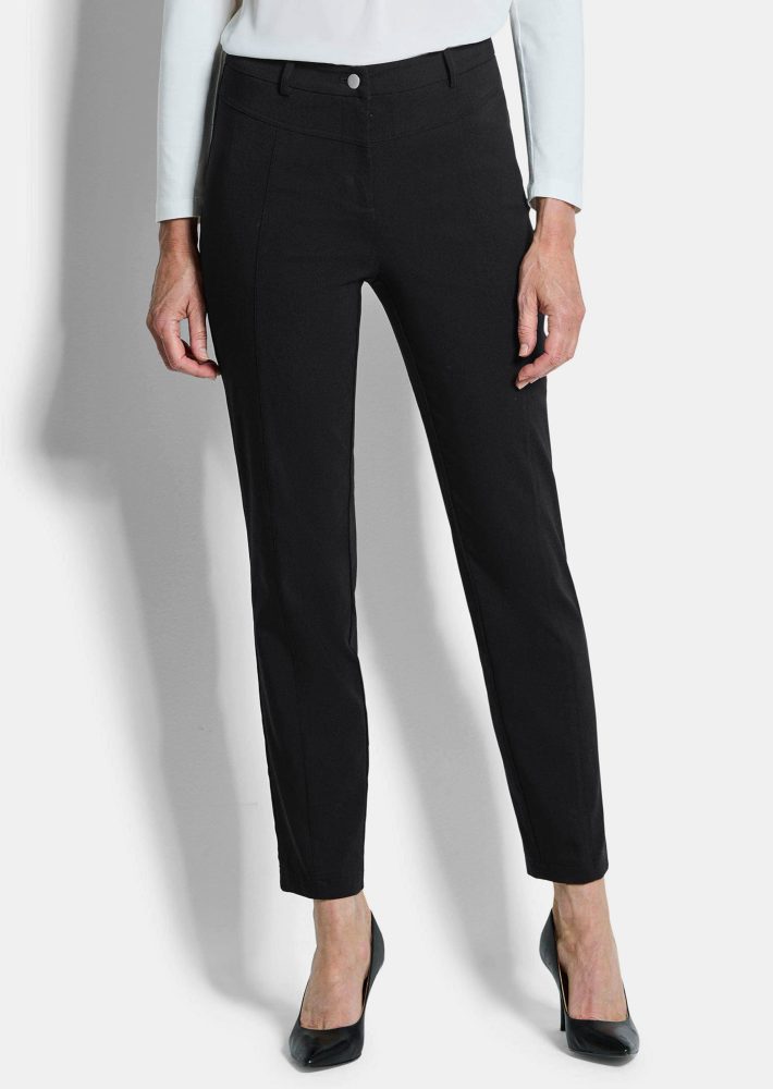 Bengalinhose LOUISA aus Super Stretch - schwarz - Gr. 19 von Goldner Fashion
