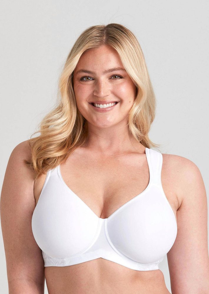 Bügel-BH gemoldet - weiss - Gr. 100 E von Goldner Fashion