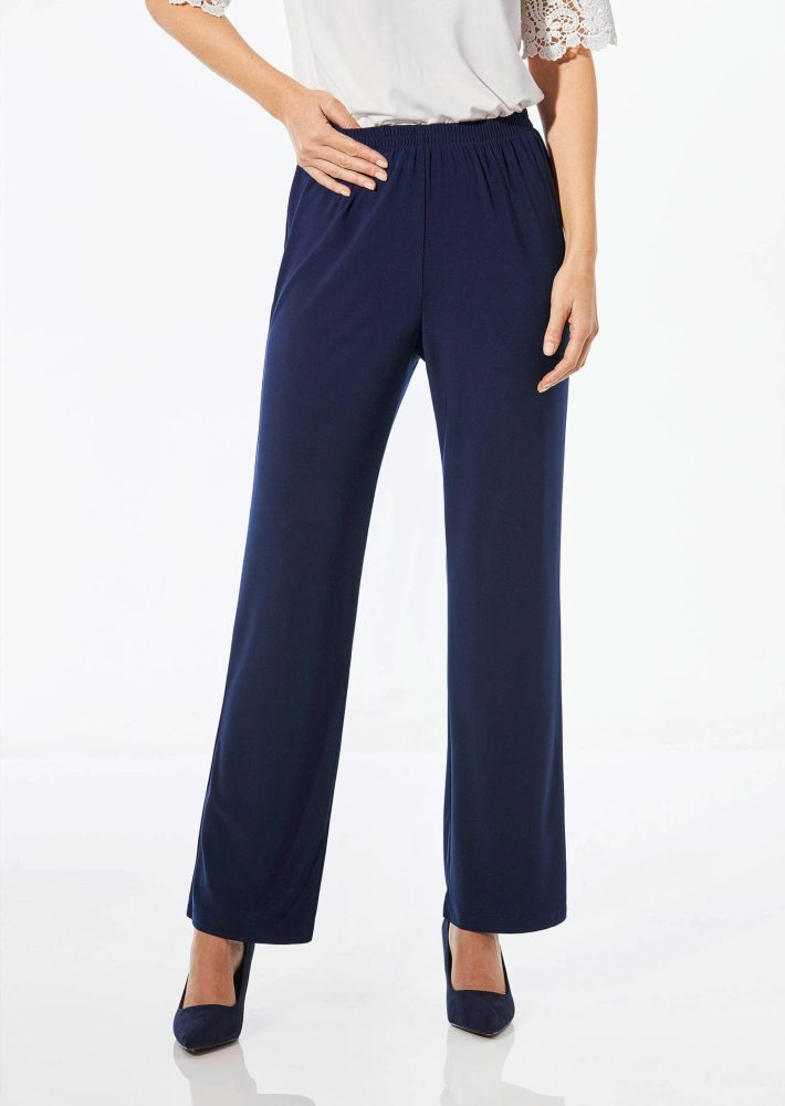 Bequeme Slinky-Hose VERA - marine - Gr. 21 von Goldner Fashion