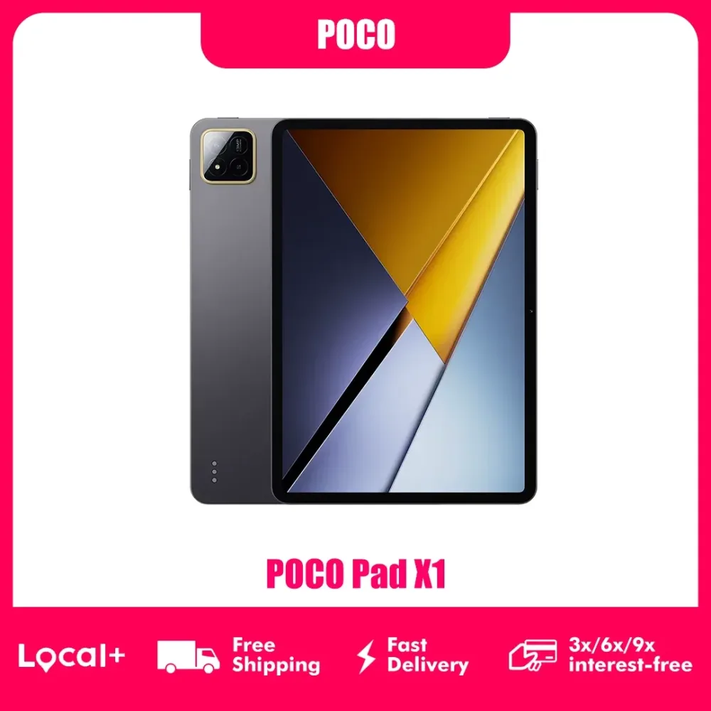 Poco Pad X1 Global Edition 11,2'' 144Hz 3,2K Snapdragon 7 Display + Prozessor der dritten Generation mit Octa-Core-Architektur 45W 8850mAh