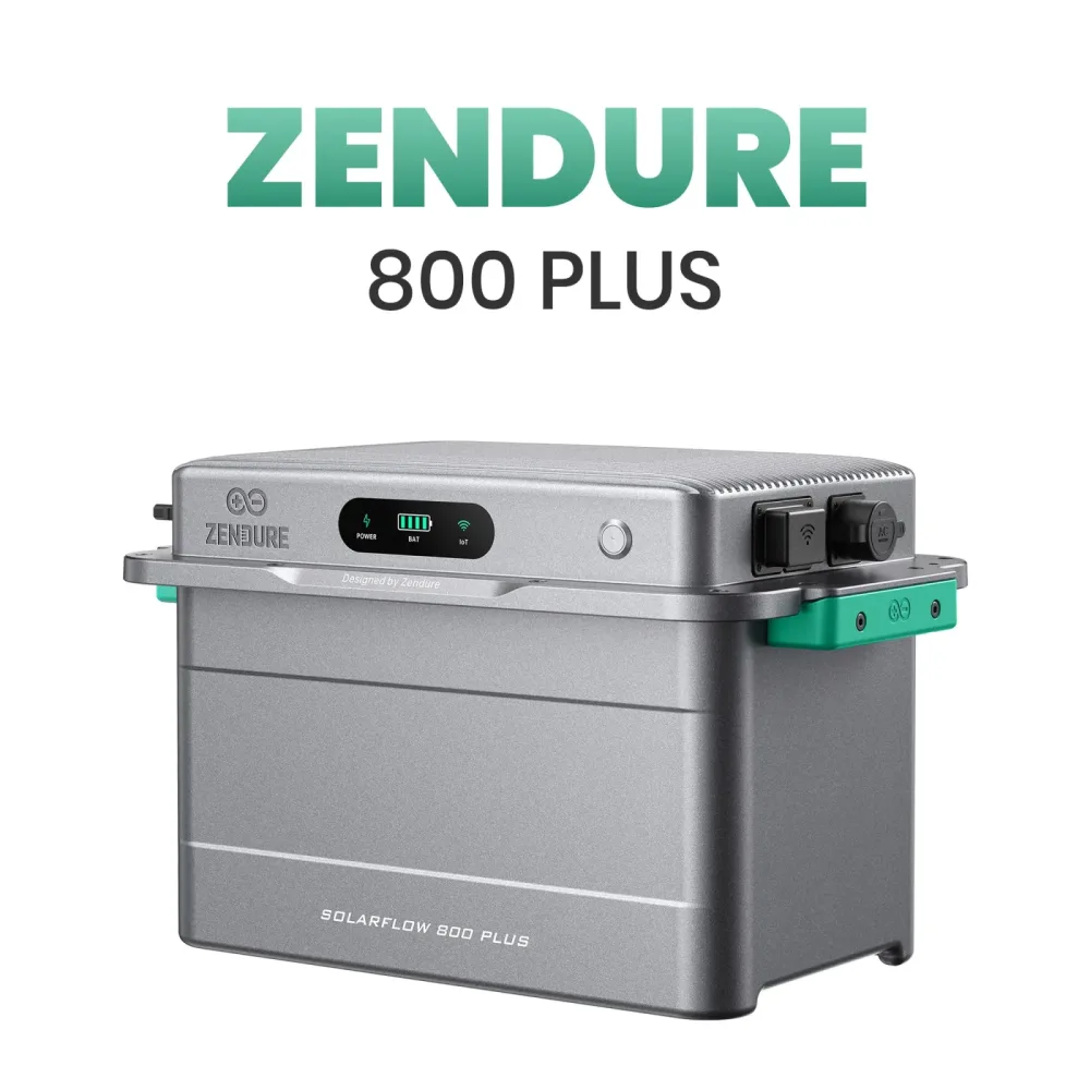 Zendure SolarFlow 800 Plus All-in-One Speicherlösung Balkonkraftwerk 1920Wh 0% VAT.