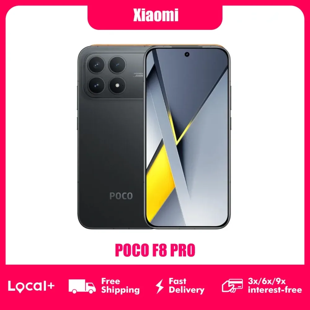 Globale Version POCO F8 Pro Snapdragon 8 Elite Prozessor Smartphone 6,59