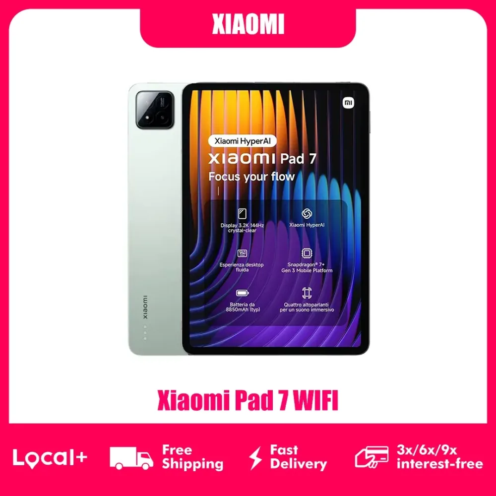 Xiaomi Pad 7 WIFI Tablet 8GB 12GB 256GB 11,2'' 144Hz Snapdragon 7+ Gen 3 Prozessor 8850mAh