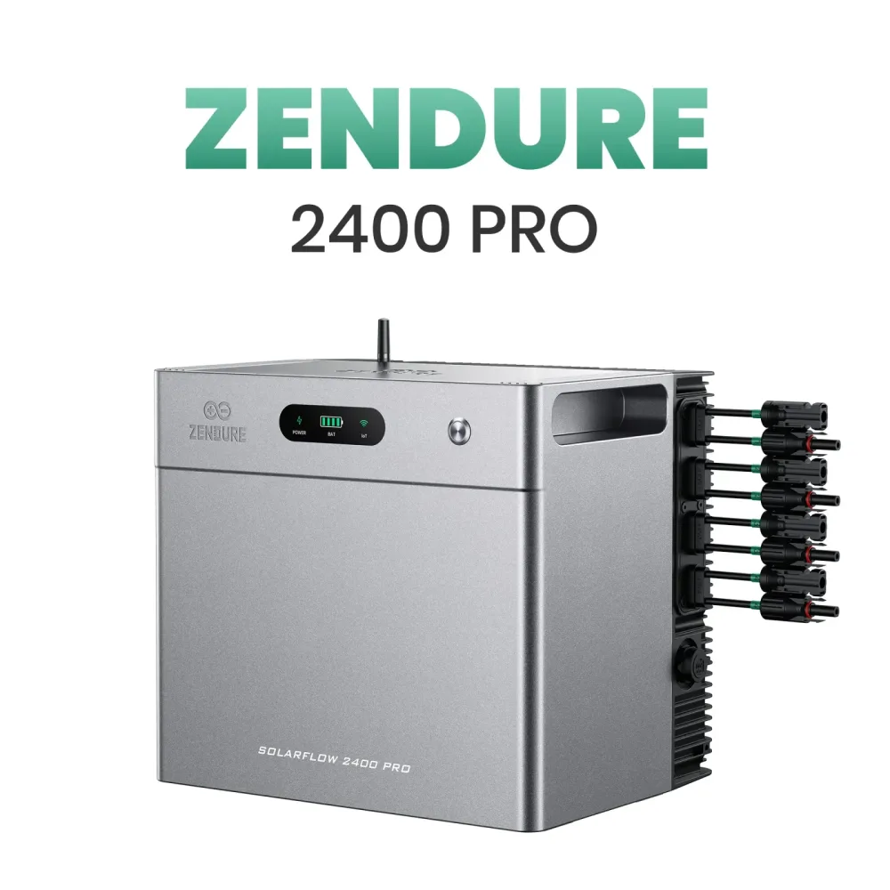 Zendure SolarFlow 2400 Pro ? 2400Wh All-in-One Speicherlösung für Ihr Balkonkraftwerk