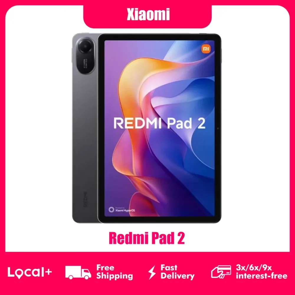Xiaomi Redmi Pad 2 4GB/128GB 6GB/128GB 8GB/256GB 9000mAh Akku 11 Zoll 2.5K WLAN Tablet-PC