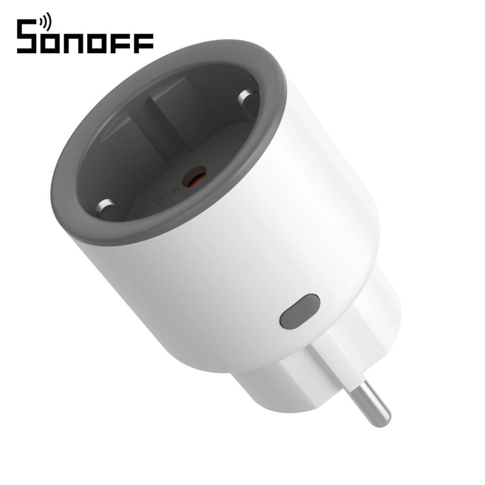 1-4PCS SONOFF S60ZBTPF EU 16A iPlug Zigbee Smart Plug Smart Home Steckdose mit Energie Überwachung Unterstützt Alexa google Hause