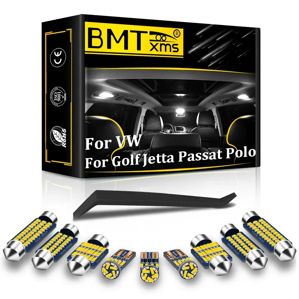 BMTxms Canbus Für Volkswagen VW Golf 4 5 6 7 Jetta Bora Vento Passat B5 B6 B7 B8 CC Polo Phaeton Auto LED Innenbeleuchtung Kit