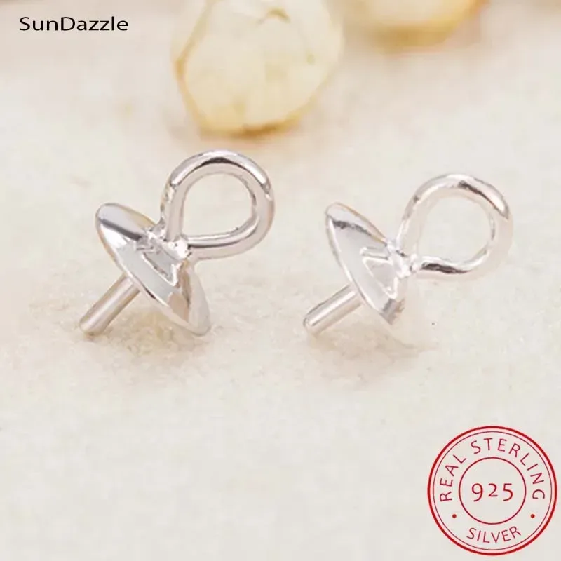 5 stücke Echte Reine Solide 925 Sterling Plain Silber Bead Cap Anschlüsse Für Anhänger Ohrringe Perle Kappe Schmuck Erkenntnisse