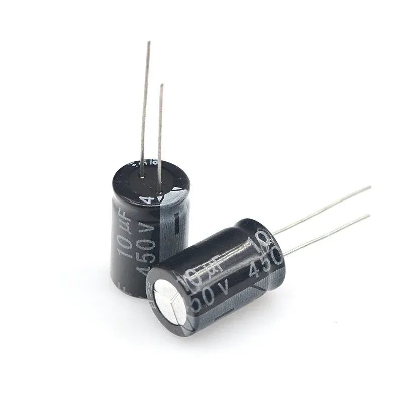 450V10UF 10x16mm 450v 10uf 450v10MFD 450v10mf Aluminium-Elektrolytkondensator 10mf450v 450Volt 450wv 450vdc 15uf 22uf 33uf 47uf