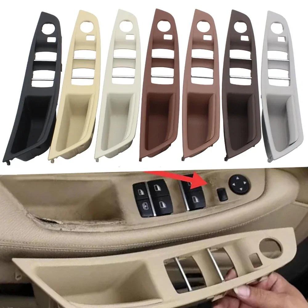 LHD RHD Innen Tür Pull Griff Armlehne Panel Trim Keine Spiegel Klapp Taste Für BMW 5 Series F10 F11 F18 520 523 525 528 530