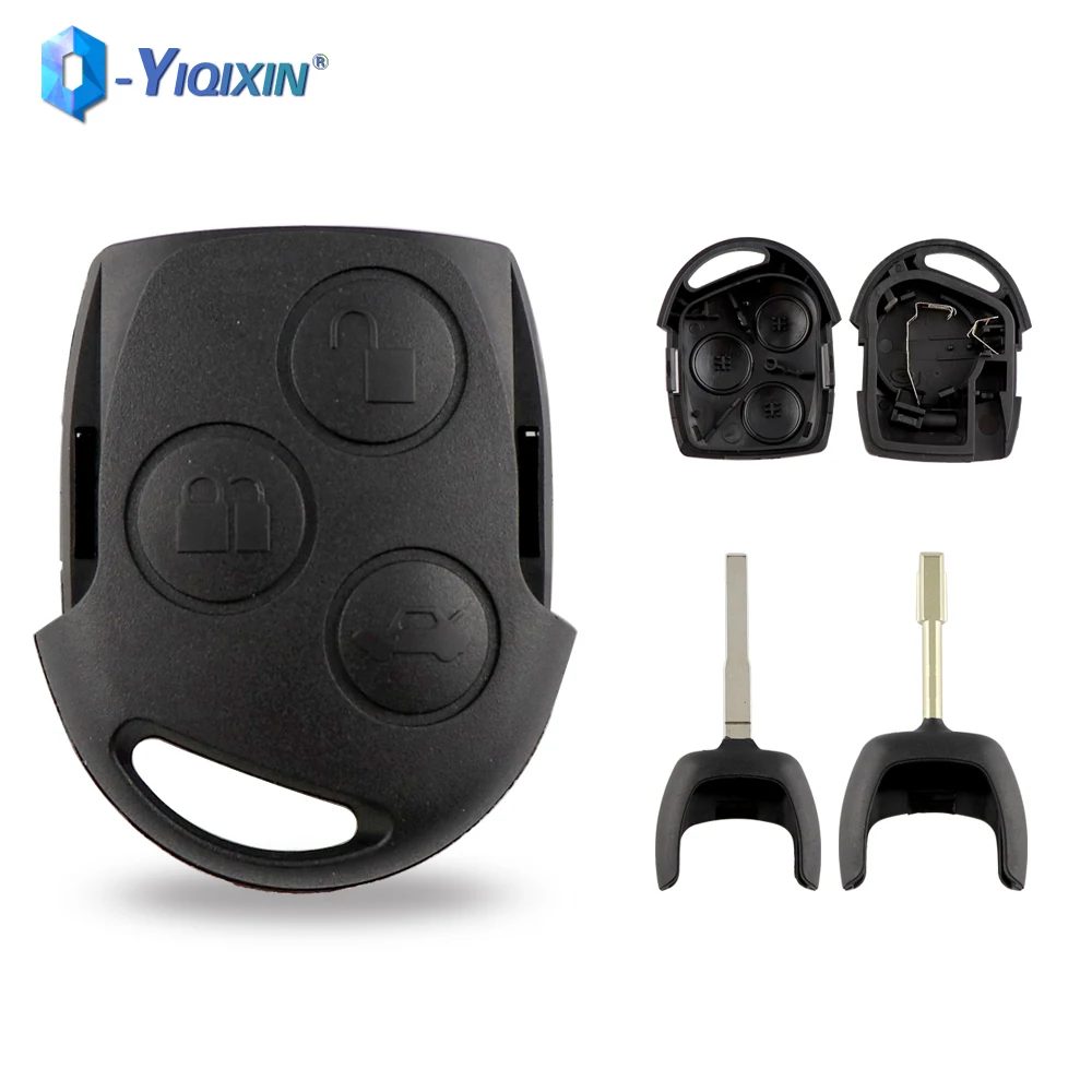 YIQIXIN Fob Abdeckung Fall FO21 HU101 Klinge Teil Für Ford Mondeo Focus 2 3 Festiva Fiesta Transit C-Max S-Max Auto Fernbedienung Schlüssel Shell