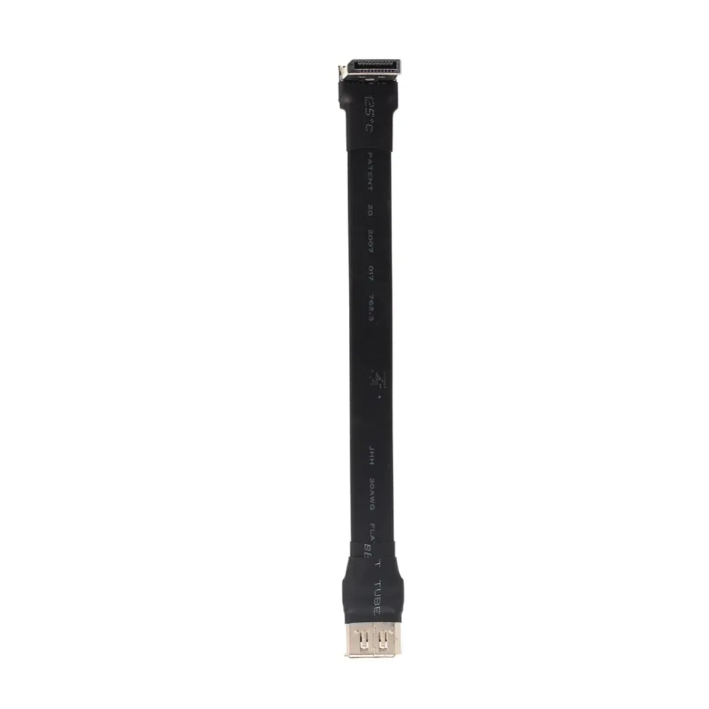 Flat Mount Male auf Flat Mount Male DisplayPort-Kabel DP-Grafikkarten-Grafikkarten-Verlängerungs-DP-Kabel