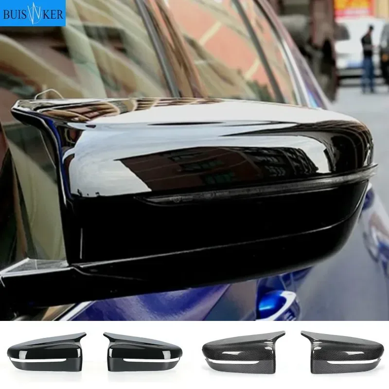 Carbon Fiber Außen Seite Rückspiegel Abdeckung Trim Für BMW 3 4 5 7 8-Serie G20 G21 G28 G11 G12 G14 G15 G16 G30 G31 G38 G22