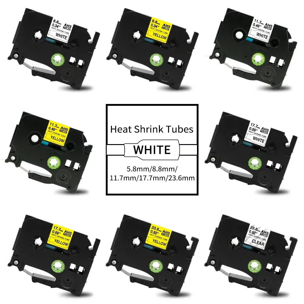 Kompatibles Brother Schrumpfschlauchband HSe-231 HSe-211 HSe-221 HSe-631 für P-touch PT-E550W E300 E500 P750WVP P900 P950W 7600