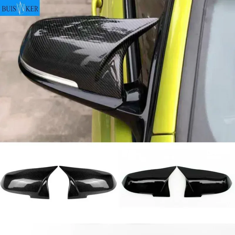Für BMW 1 2 3 4 X Serie Rückspiegel Abdeckung F20 F21 F22 F23 F30 F32 F36 X1 E84 F87 M2 Carbon faser muster Zubehör