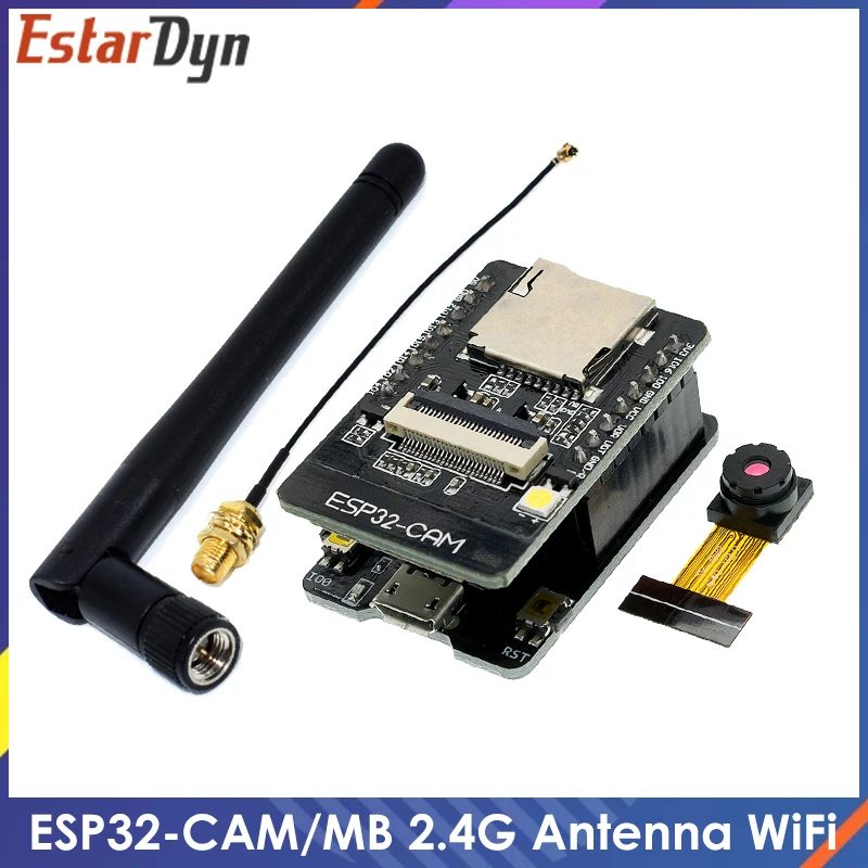 ESP32-CAM ESP32-CAM-MB MICRO USB ESP32 Seriell zu WiFi ESP32 CAM Entwicklungsboard CH340 5V Bluetooth OV3660 / OV2640 Kamera