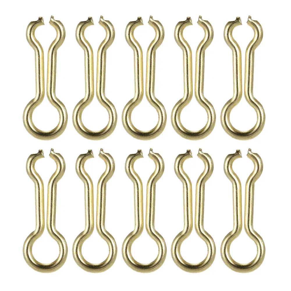 200PCS Messing Sinker Draht Auge für DO-IT Formen 15/17,5/2,5 cm Angeln Mithelfer Outdoor Angelgerät Werkzeuge Angeln