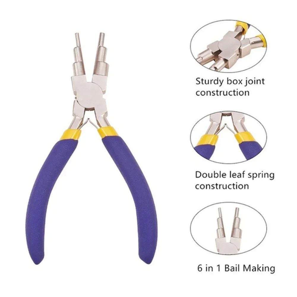 DIY Schmuck Zange Pinzette Nadel Löffel Werkzeug 1pc 6-in-1 Herstellung Zange Silikon harz Form Schmuck herstellung Werkzeug