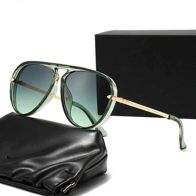 Modische Schutzbrille, Sonnenbrille, multifunktionale Brille mit großem Rahmen, Outdoor-Angel-Sonnenbrille, UV-beständige Brille