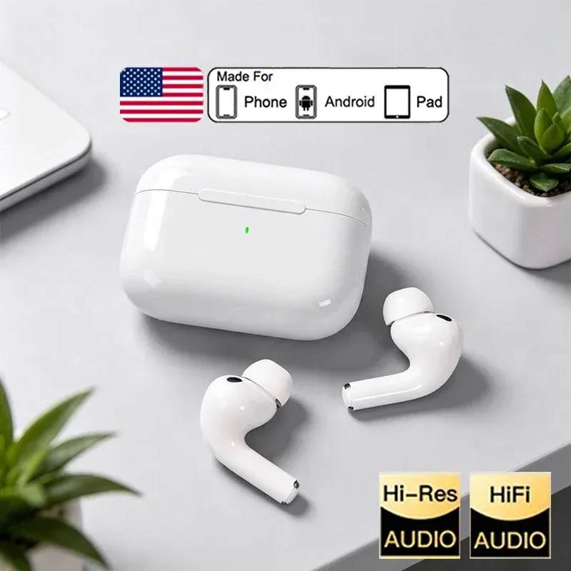 Für Apple Original AIRP0DS-PR0 drahtlose Bluetooth-Ohrhörer im Ohr Ohrhörer Sport geräusch unterbrechen Headset für Xiaomi iPhone Kopfhörer
