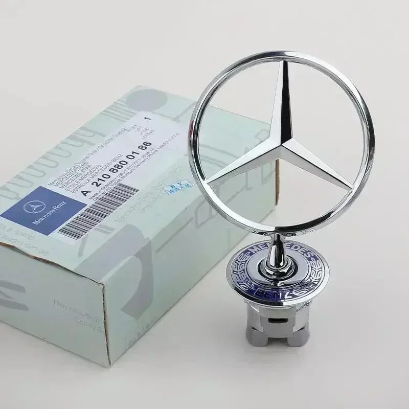 Zinklegierung Auto-Frontemblem-Abzeichen Zubehör für Mercedes Benz AMG W213 W223 W240 W212 W222 W221 W211 W220 W210 W207 W140