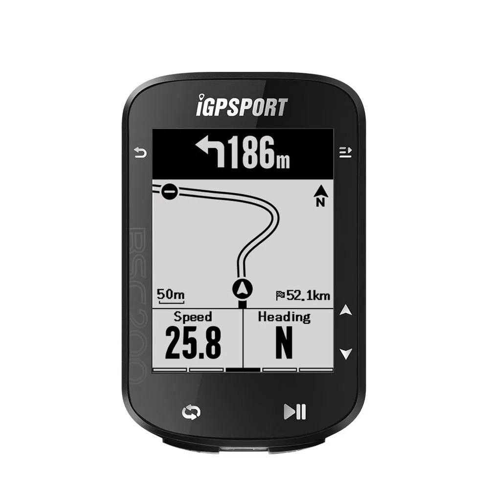 Igp sport bsc200 gps Fahrrad computer Fahrrad Kilometer zähler drahtlose Tacho Route Navigation Ameise Bluetooth 5,0 Zubehör