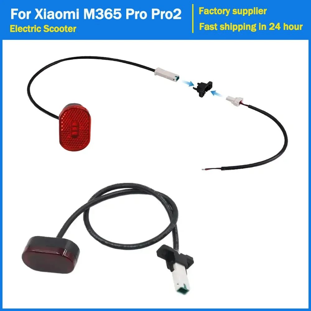 Hinten Fender Rücklicht für Xiaomi M365 Pro Pro2 Elektrische Roller Faltbare Beständig Rücklicht Smart Schwanz Kabel Reparatur Teile
