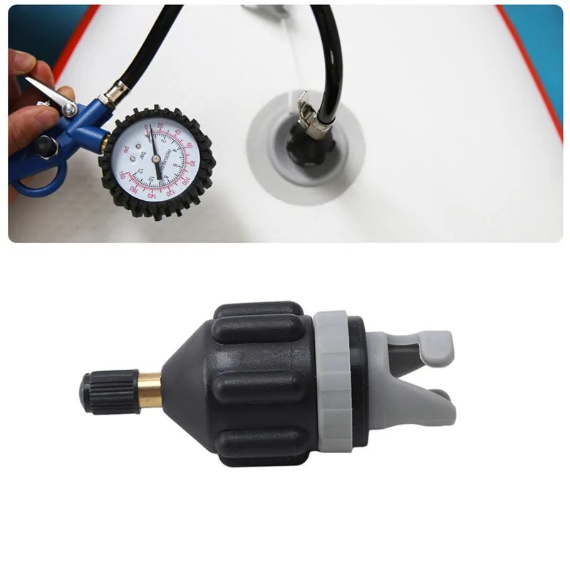 1 pc elektrische Pumpe Adapter Kajak Paddle Board Luft ventil Schlauchboot Zubehör Luftdüse Kajak Luft ventil Umwandlung skopf
