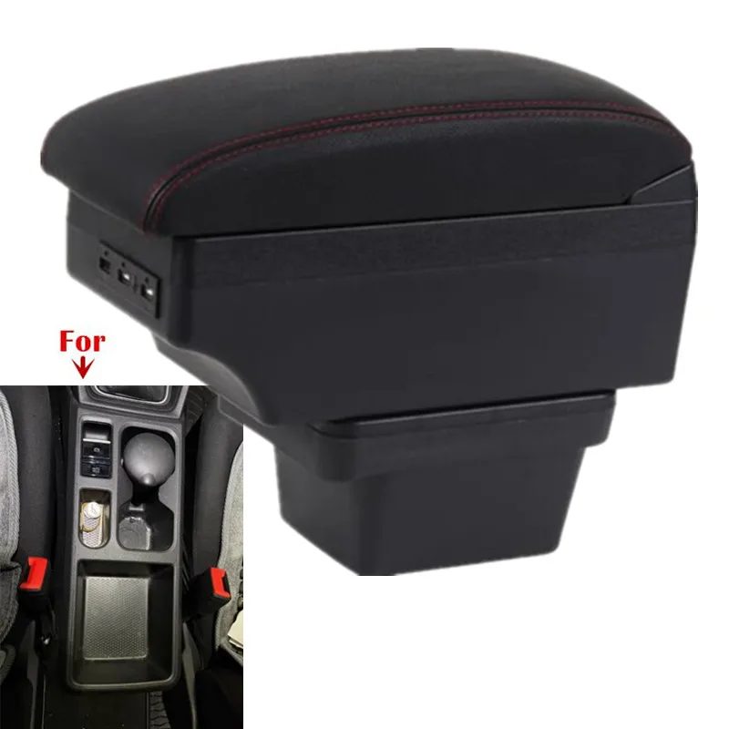 Für Volkswagen Caddy 5 Armlehnenbox Für VW Caddy 5 2021 2022 2023 2024 2025 Auto-Armlehnen-Mittelkonsole Aufbewahrungsbox Autozubehör