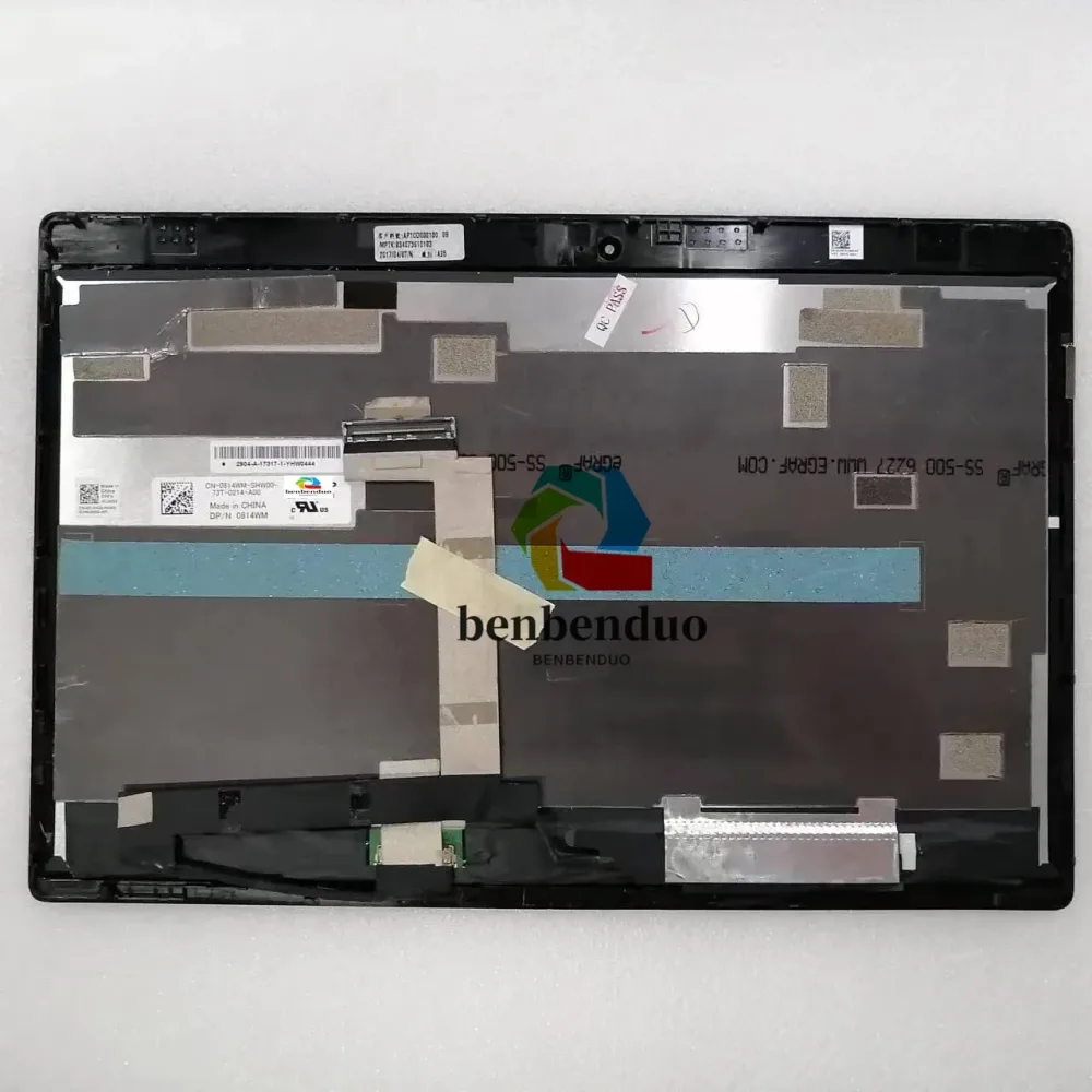 Für Dell XPS 12 9250 7275 Latitude Tablet 12,5 Zoll FHD 1920 x 1080 oder UHD 3840 x 2160 mit Touch-LCD-Bildschirm-Ersatz