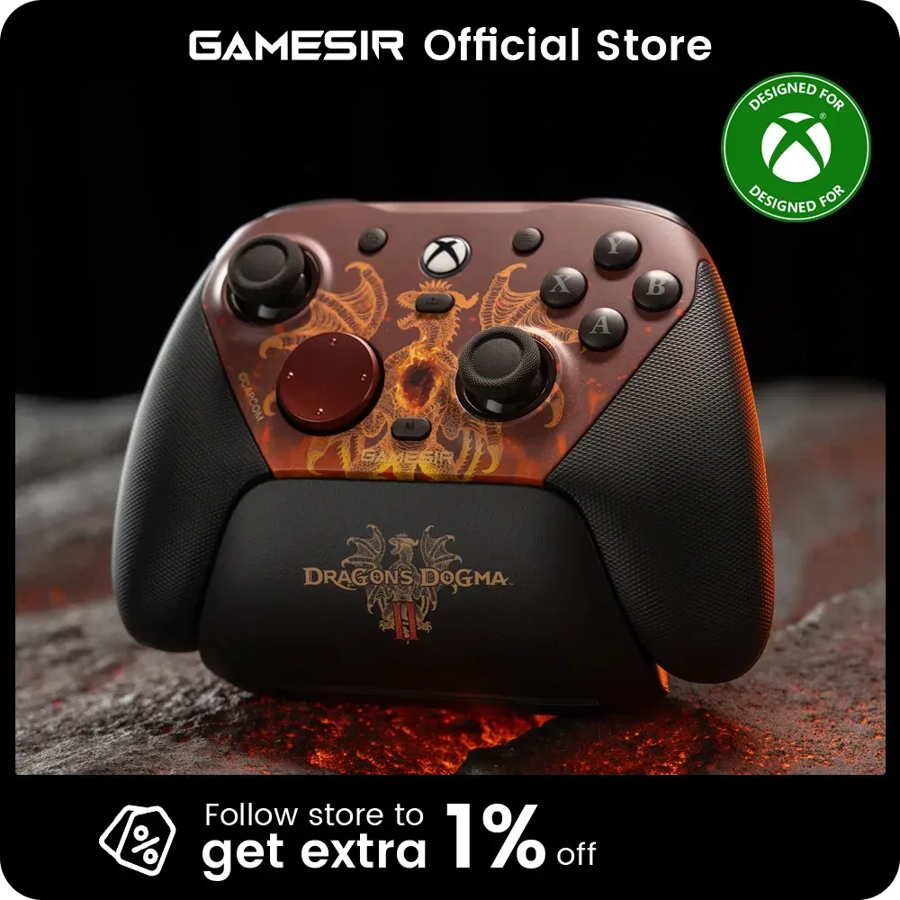 GameSir G7 Pro Dragon's Dogma II Xbox Gaming-Controller für Xbox Series X, Xbox Series S, Xbox One X, Xbox One S Spielkonsole