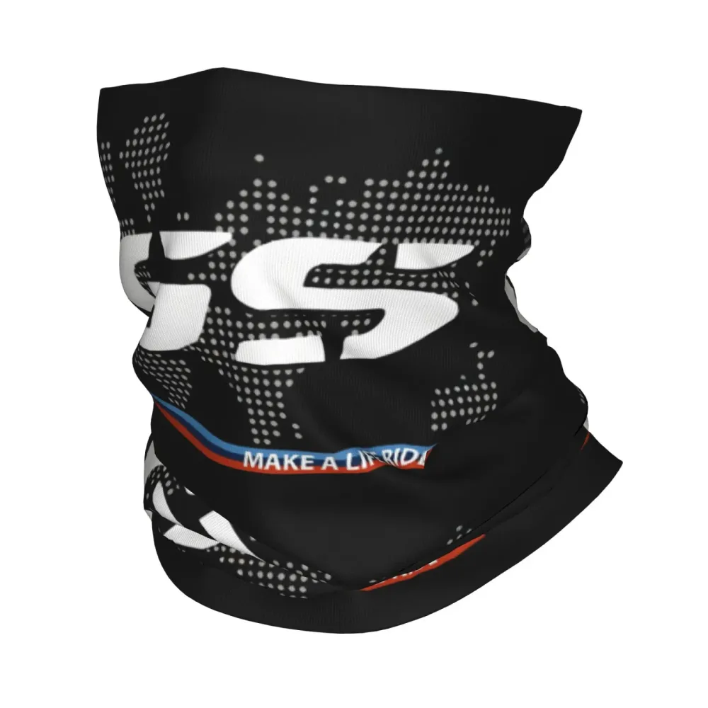 Benutzerdefinierte GS Motorrad Abenteuer Halsmanschette Männer Frauen UV Gesichtsschutz Winter Bandana Schal zum Wandern
