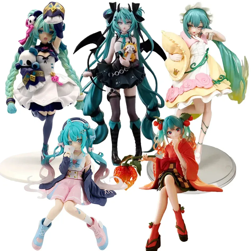 Animation Beauty Devil Hatsune Miku Anime Göttin Hatsune Miku Liebenswerte Charaktere PVC-Modell Animations-Dekoration Geburtstagsgeschenk