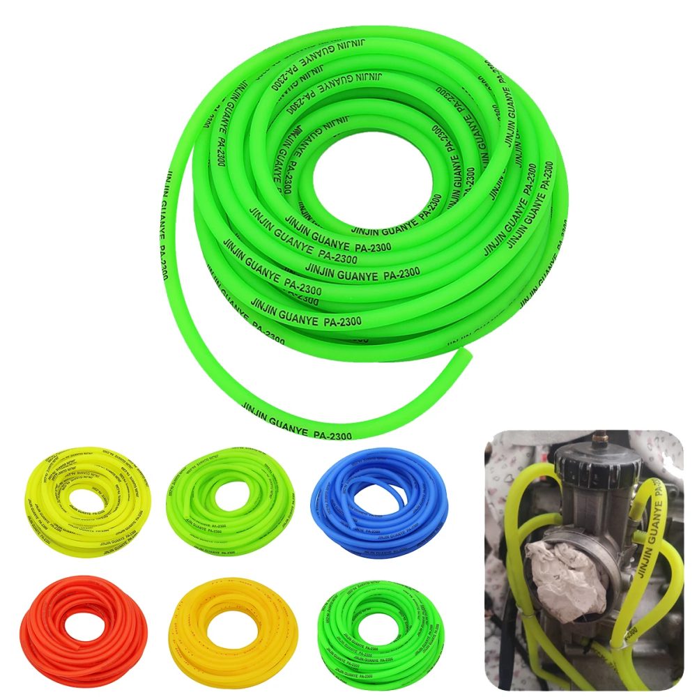 1 Meter Motorrad-Kraftstofffilter, Motorrad-Schmutzschlauchleitung, Benzinrohr, Kraftstoff, Gas, Öl, Rohr, Cafe Racer, Universal