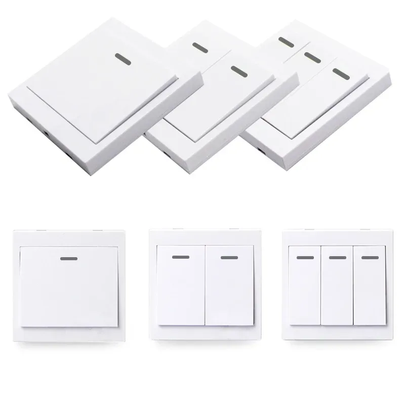 Geeignet für EWelink Tuya Zigbee Smart Home 433 MHz Universal-Funkfernbedienung Wandpanel RF-Sender