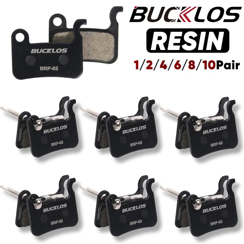 BUCKLOS Harz Scheibenbremsbelag Für SHIMANO A01S Verschleißfeste Hydraulische Bremsbeläge MTB Bremsbeläge für M06 M07 Radfahren Teile