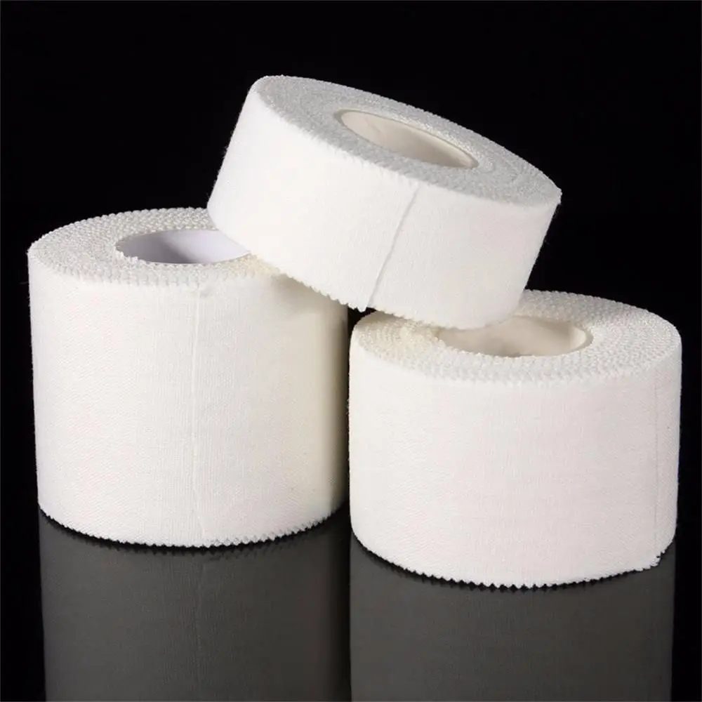 12.5/25/50mm/Rolle Medical Wasserdichte Baumwolle Premium Klebeband Sport Bindung Physio Muscle Elastische Bandage belastung Verletzungen Band