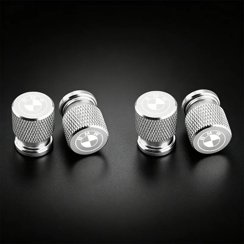 4 Stück Aluminium Auto-Radventilkappen Reifenfelgen-Ventilabdeckungen Staubdicht Wasserdicht Für BMW 1 3 5 6 7 Serie X1 X3 X4 X5 G20 G38 F48
