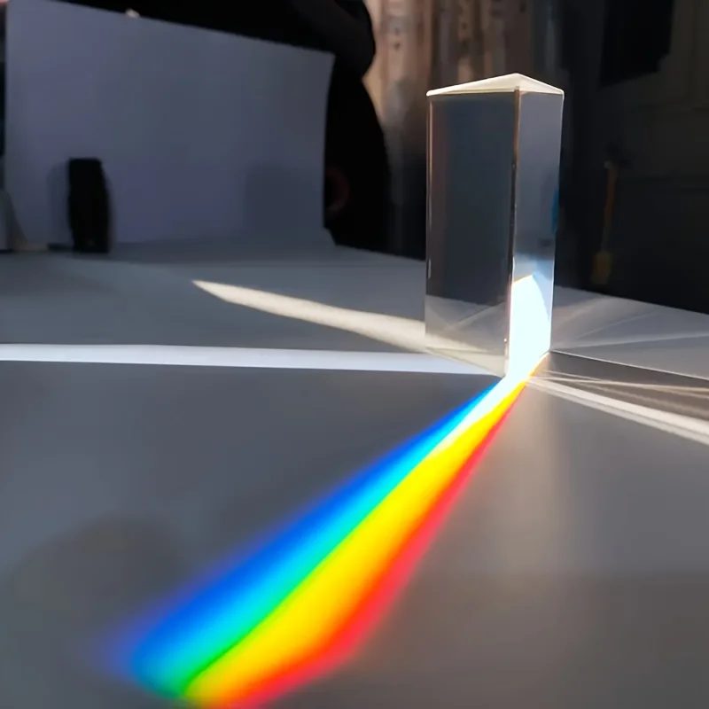Pädagogisches Glasprisma ? spektrale Reflexion, ideales Lehr- und Fotografie-Tool, perfektes Geschenk für wissenschaftliche Enthusiasten